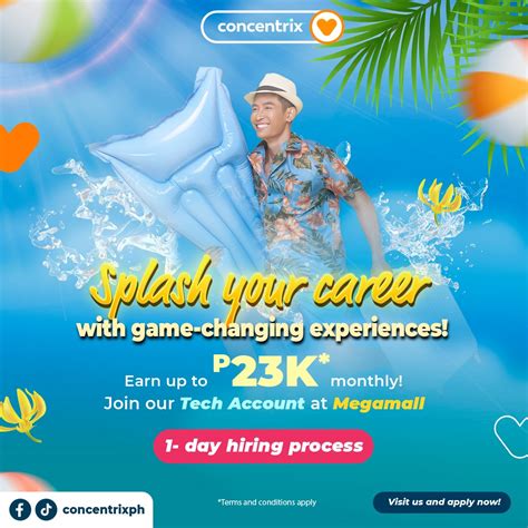 Concentrix Megamall jobs in Mandaluyong .